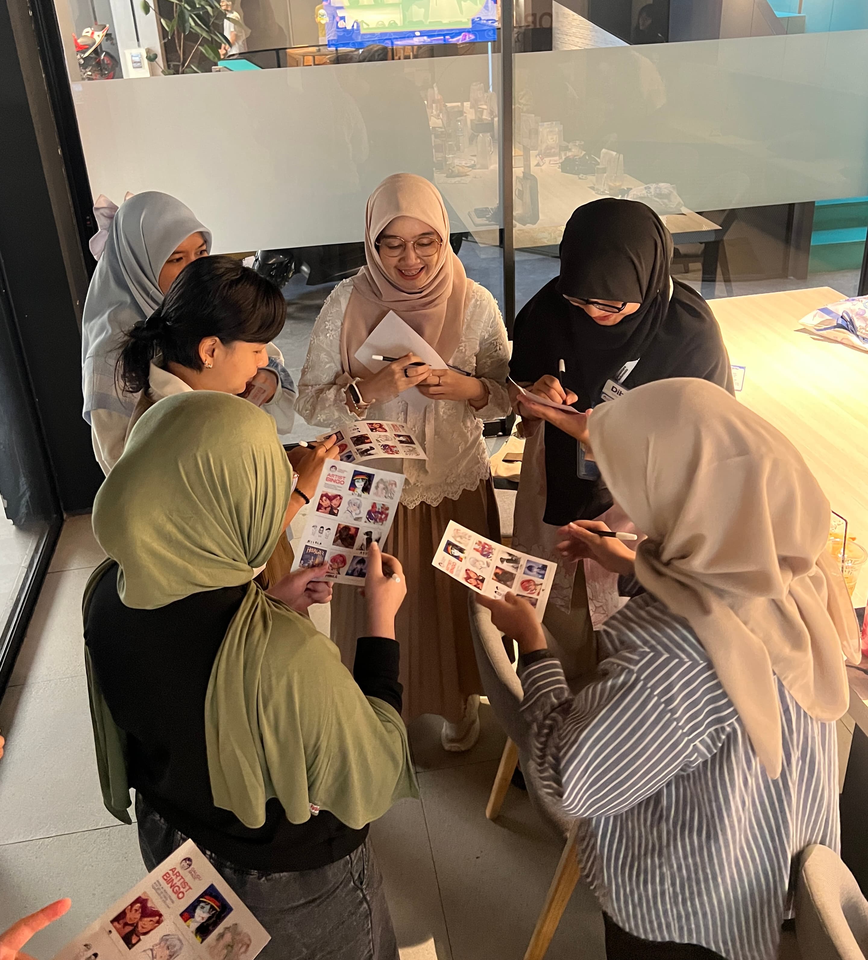 Calicu community members together